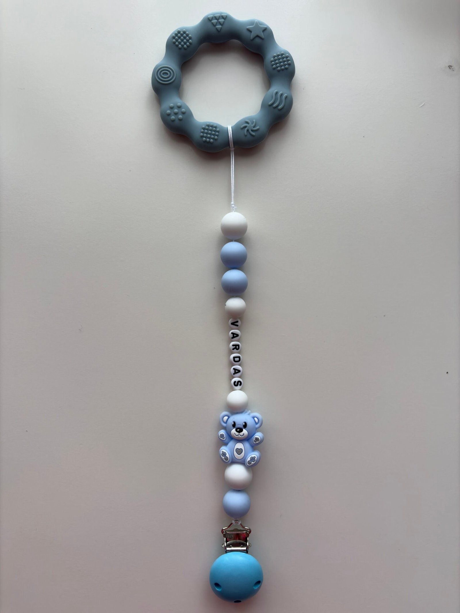 Vardinis kramtuko ir čiulptuko rinkinys "Baby boy" Mamuli - Image 2