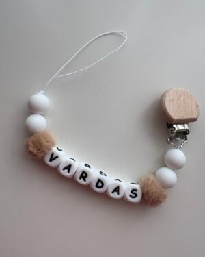 Vardinis čiulptuko laikiklis "Pukuotukas" Mamuli