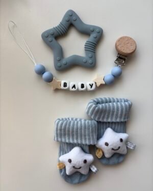 Naujagimio vardinis rinkinys "Little star" Mamuli