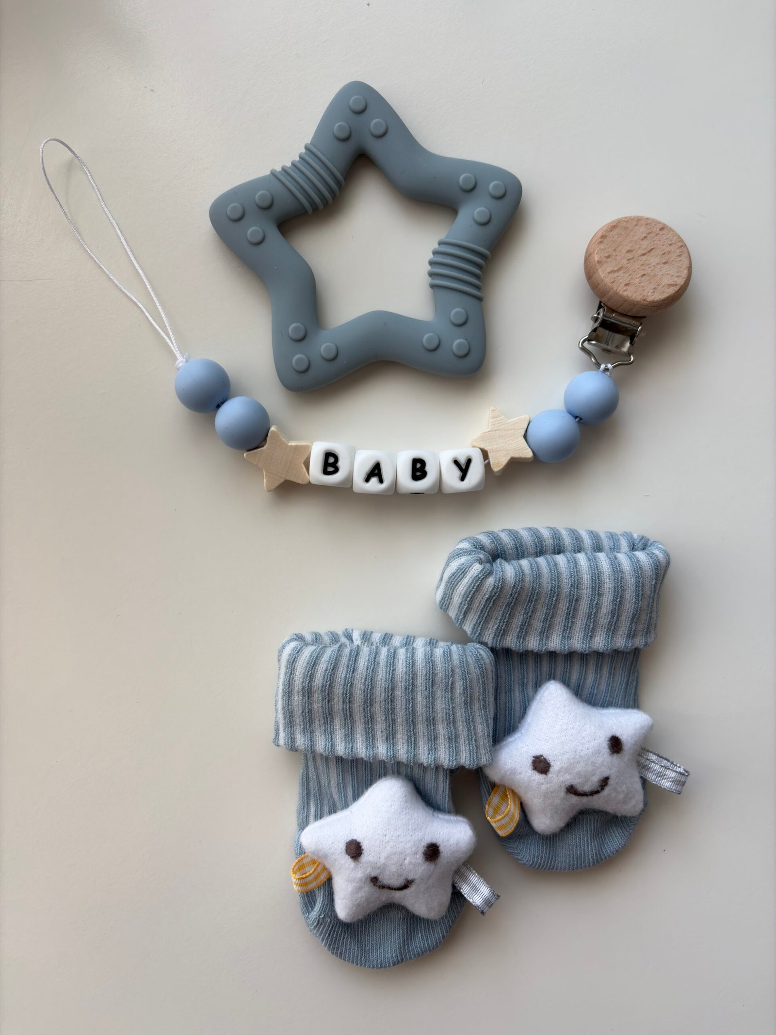 Naujagimio vardinis rinkinys "Little star" Mamuli