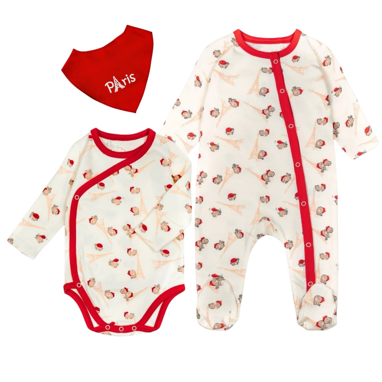 3 dalių kūdikių komplektas „Paris” DivaKids - Image 2