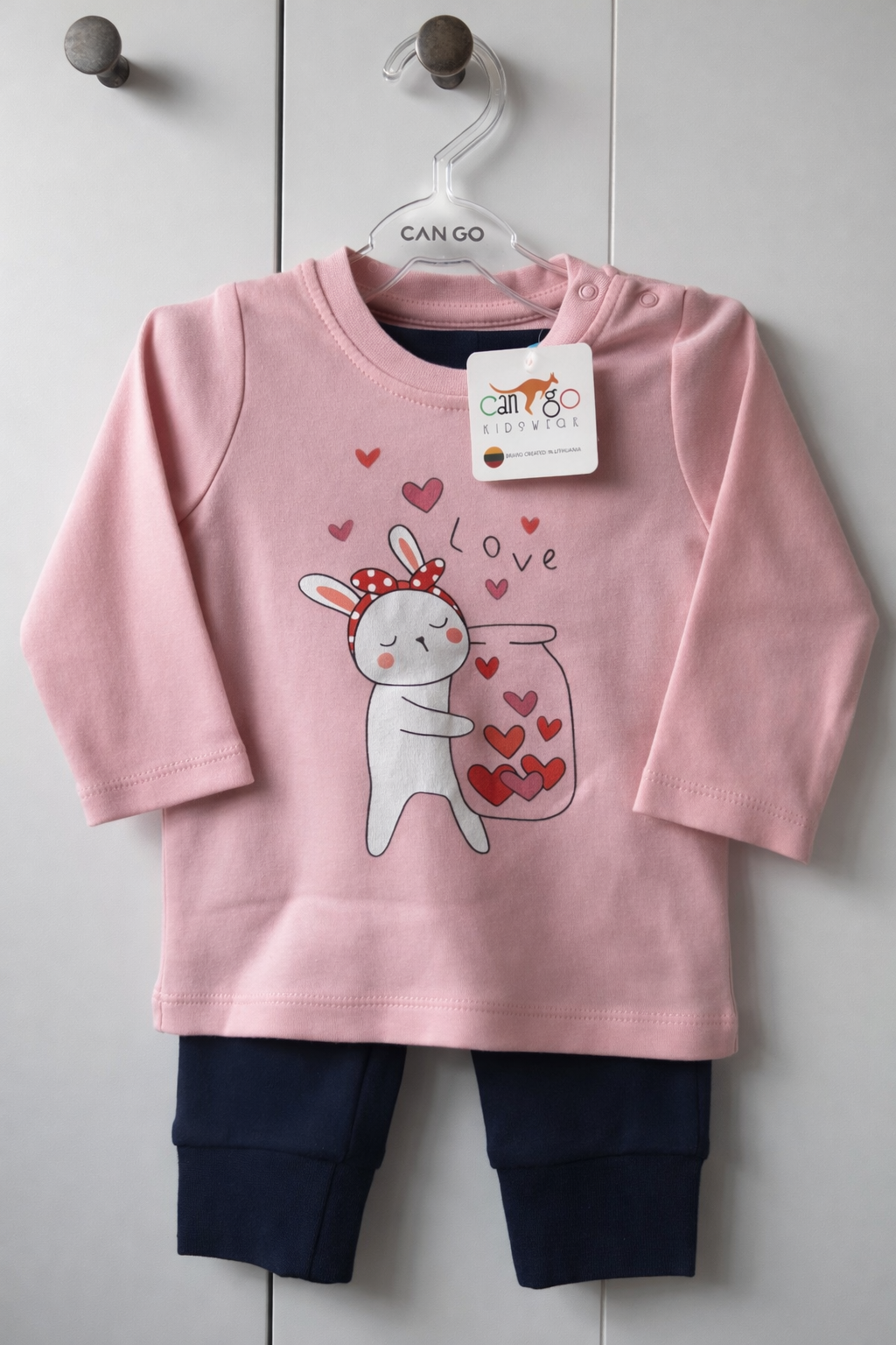 Mergaitiška pižama "Love" CAN GO - Image 3