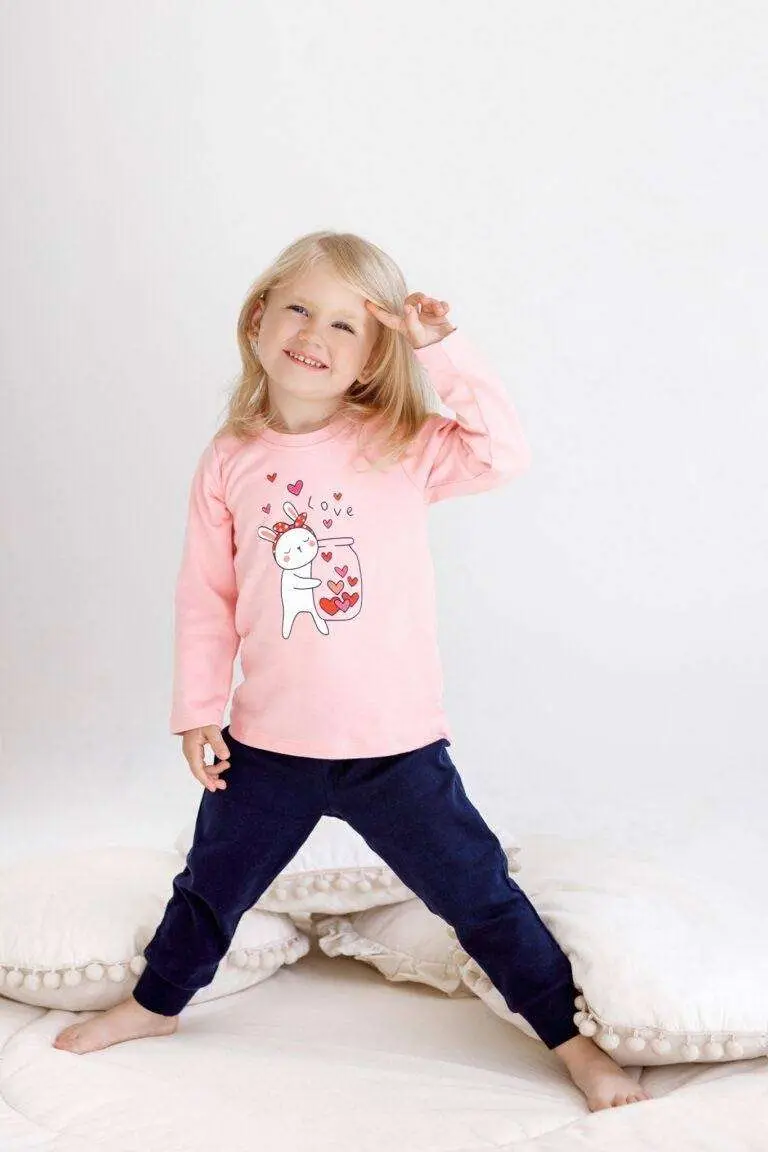 Mergaitiška pižama "Love" CAN GO - Image 2