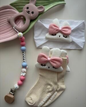 Vardinis kūdikio rinkinys "Bunny" Mamuli