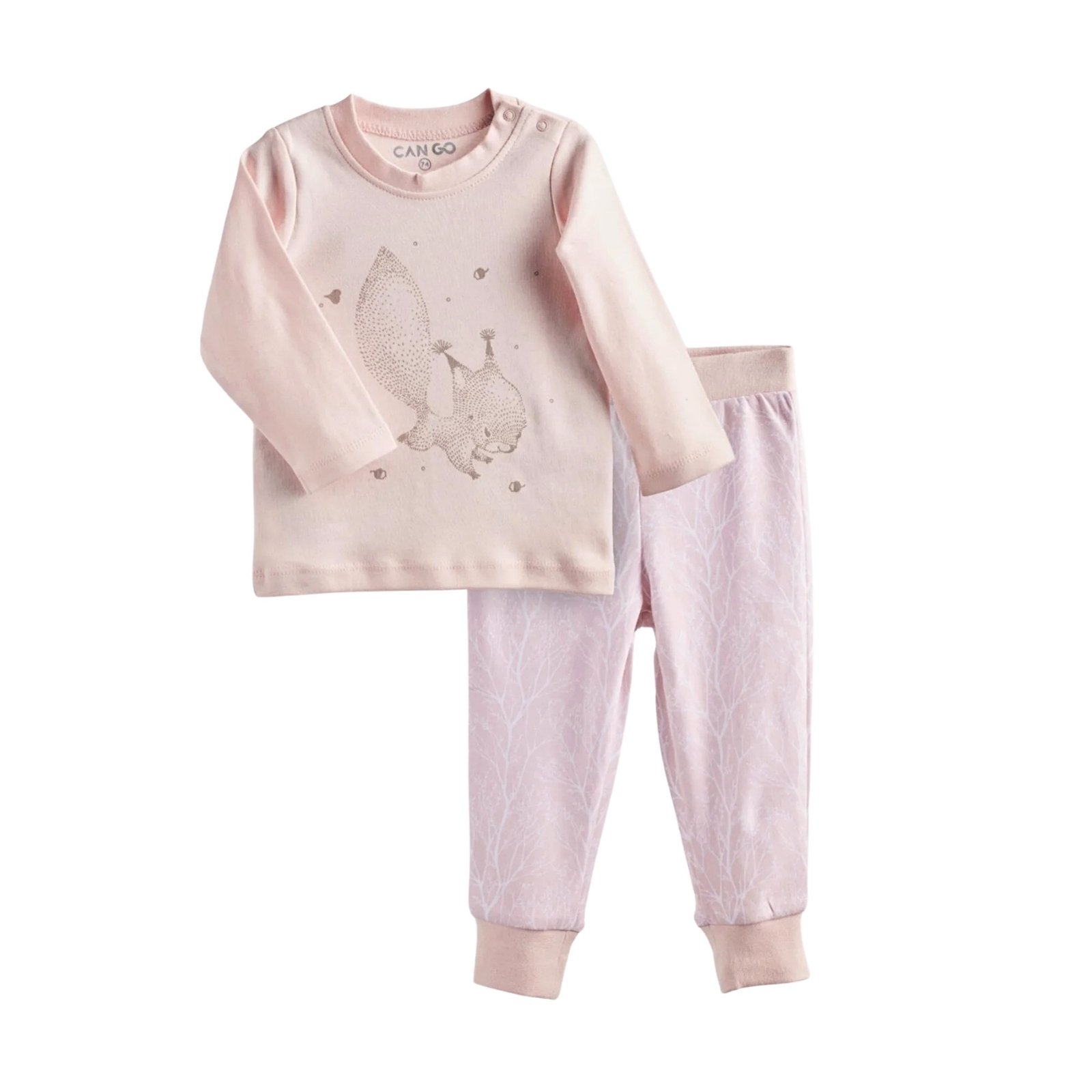 Mergaitiška pižama „Squirrel“ CAN GO