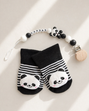 Vardinis rinkinys kūdikiui “Panda”